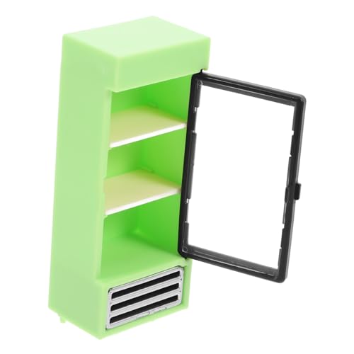 DECHOUS Puppenhaus Kühlschrank Miniaturhaus Kit Kühlschrank Küchenminiaturen Mini Möbel Winziger Kühlschrank Miniaturmöbel Und Accessoires Modell Mikro Kühlschrank Green Acryl DECHOUS Puppenhaus Kühlschrank Miniaturhaus Kit Kühlschrank Küchenminiaturen Mini Möbel Winziger Kühlschrank Miniaturmöbel Und Accessoires Modell Mikro Kühlschrank Green Acryl von DECHOUS