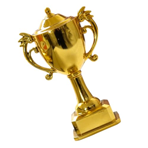 DECHOUS Puppenhaus-trophäe Kleine Trophäe Kleine Pokalübergabe Mini -trophäe Mini-trophäen Golden Plastik von DECHOUS