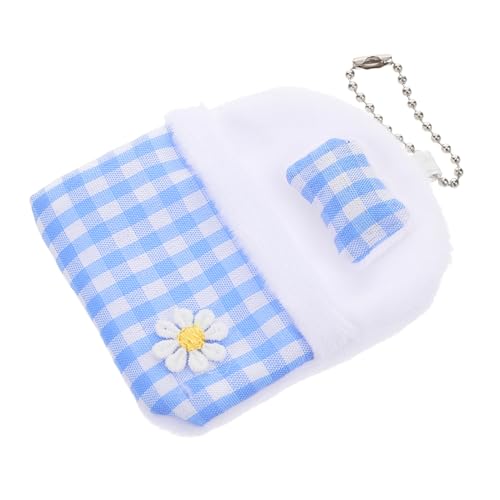 DECHOUS Puppenschlafsack Puppenbett Schlafsack Puppen Nest Schlafsack für Outdoor Kuschelsack für Puppen Tragetasche für Puppen kleine Puppenaufbewahrungstasche Plüsch von DECHOUS