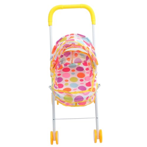 DECHOUS Puppenwagen Kinderwagen Puppensachen Babyzubehör Für 2-jährige Kinderspielzeug Puppenhauslieferungen Spielhauszubehör Plastik DECHOUS Puppenwagen Kinderwagen Puppensachen Babyzubehör Für 2-jährige Kinderspielzeug Puppenhauslieferungen Spielhauszubehör Plastik von DECHOUS