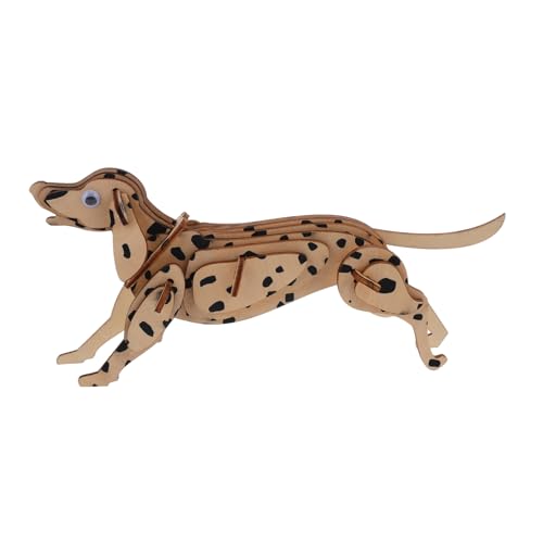 DECHOUS Puzzle- aus Holz holzspielzeug interaktives holzfigur Lernspielzeug handwerkskunst Tiermodell selber Machen 3D -Holzversammlung Hundehandwerkskit Khaki DECHOUS Puzzle- aus Holz holzspielzeug interaktives holzfigur Lernspielzeug handwerkskunst Tiermodell selber Machen 3D -Holzversammlung Hundehandwerkskit Khaki von DECHOUS