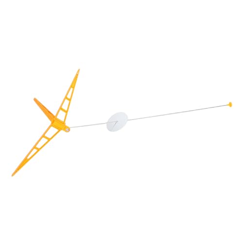 DECHOUS Raketenmodellwerfer Raketenmodell Startvorrichtung Modellraketen Zubehör Raketen Raketenlauncher für Modellraketenwerfer Raketenwerfer Eisen Yellow von DECHOUS