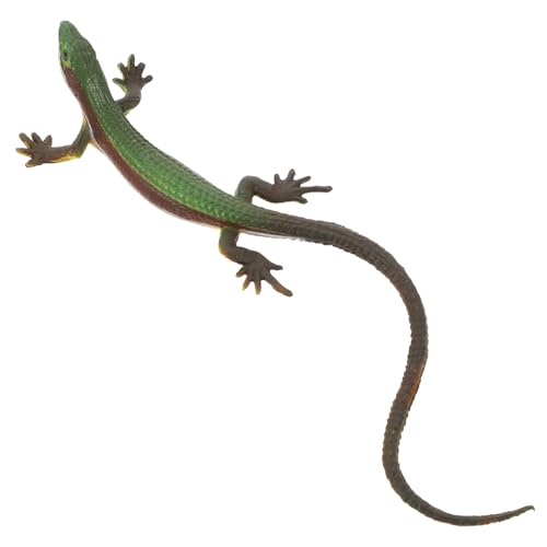 DECHOUS Realistische Eidechsen Figur aus Sicherem Kunststoff Robustes Simulation Reptil für Pädagogisch und Dekorativ für Garten Party und Lernzwecke von DECHOUS