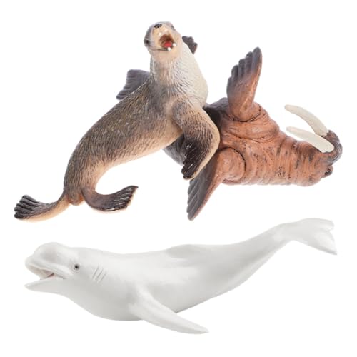 DECHOUS Realistische Miniatur Walross und Meerestier Figuren Sichere Kunststoff Deko für Unterwasserwelt Sammlung Vielseitig für Strandparty und Meeres Diorama DECHOUS Realistische Miniatur Walross und Meerestier Figuren Sichere Kunststoff Deko für Unterwasserwelt Sammlung Vielseitig für Strandparty und Meeres Diorama von DECHOUS