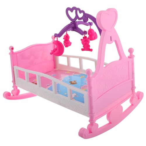 DECHOUS Satz Schaukelbett für Puppen puppenmöbel Bett Puppenhauszubehör Puppenhaus Swinging Bett kleines betten Modell Mini-Puppenhaus- Bettmodell Plastik DECHOUS Satz Schaukelbett für Puppen puppenmöbel Bett Puppenhauszubehör Puppenhaus Swinging Bett kleines betten Modell Mini-Puppenhaus- Bettmodell Plastik von DECHOUS