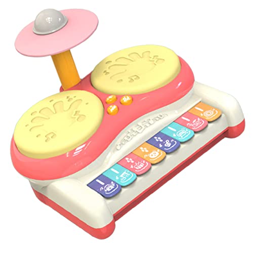 DECHOUS Schlagzeug Multifunktionales Percussion Musikspielzeug Für Kleinkinder Leichtes Und Sicheres Drum Toy Für Kreative Musikentfaltung Für Jungen Und Ab Jahr von DECHOUS