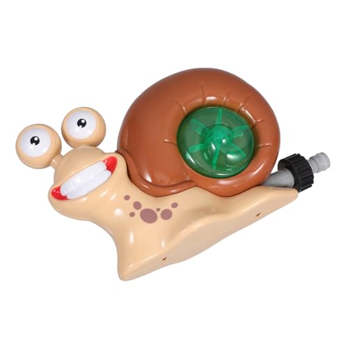 DECHOUS Schnecken Wassersprinkler für Einstellbarer Wasserstrahl Lustiges Gartenspielzeug für Outdoor Wasserspiele Sommerspaß für Jahre Einzigartiges Schneckendesign von DECHOUS