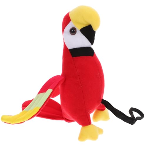 DECHOUS Schulterpapagei Puppe Piratendekor Vogelpapagei Für Die Schulter Stofftier Piratenpapagei Künstliche Papageienmodelle Piratenschulterpapagei Ornament Papagei Requisite von DECHOUS