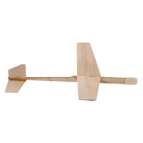 DECHOUS Segelflugzeug DIY Projekte Modellbausätze Für Flugzeuge Flugzeug Selber Bauen Doppeldecker- Flugzeugspielzeug Flugzeug Modellflugzeuge Holz Khaki von DECHOUS