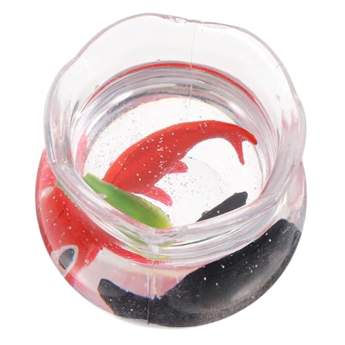 DECHOUS Miniatur-Aquarium- – Echte Fische Pflegeleicht Perfekt Für Jede Umgebung von DECHOUS