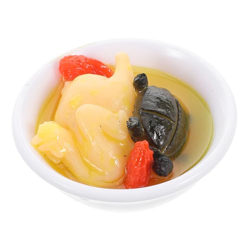 DECHOUS Simulation Schildkröte Gedeihte Hühnersuppe Küche Trep Play Toys Party Food Requisiten Realistisch Gefälschte Hühnersuppenmodell Für Lebensmittelfoto Requisiten DECHOUS Simulation Schildkröte Gedeihte Hühnersuppe Küche Trep Play Toys Party Food Requisiten Realistisch Gefälschte Hühnersuppenmodell Für Lebensmittelfoto Requisiten von DECHOUS