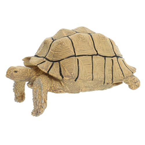 DECHOUS Simulation Schildkröte Modell Aus Realistische Schildkrötenfigur Für Garten Und Wohnungsdekoration Vielseitig Einsetzbar Als Lernspielzeug Und Deko Element von DECHOUS