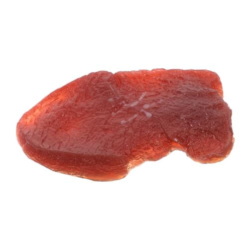 DECHOUS Simulationsrindfleischmodell Flankensteak Künstliche Steakblöcke Rindfleischschrank -Hamburger Fleischimitat Straußfleisch Brathähnchen-Modell Künstlicher Burger Plastik DECHOUS Simulationsrindfleischmodell Flankensteak Künstliche Steakblöcke Rindfleischschrank -Hamburger Fleischimitat Straußfleisch Brathähnchen-Modell Künstlicher Burger Plastik von DECHOUS