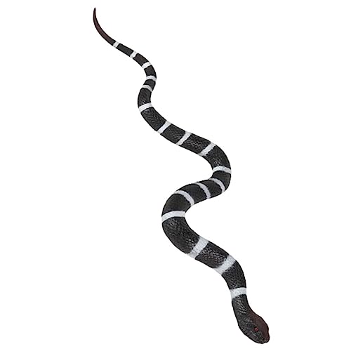 DECHOUS Simulationsschlangenfiguren schlangen Tier Nachbildung Spielzeugschlangen realistische Schlangenfigur Kognitives Schlangenmodell Simulation Tiermodell Black DECHOUS Simulationsschlangenfiguren schlangen Tier Nachbildung Spielzeugschlangen realistische Schlangenfigur Kognitives Schlangenmodell Simulation Tiermodell Black von DECHOUS