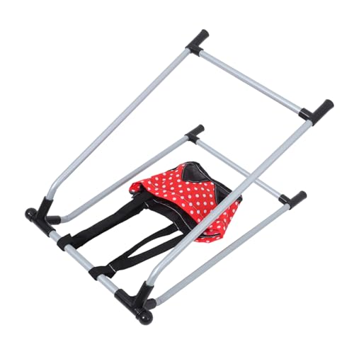 DECHOUS Simulationsschwungspielzeug Puppenspielzeug Puppenschaukel-Modell Puppenschaukel Puppenhaus-Ornament Puppenschaukel-Dekoration Rollenspiel-puppenschaukel Eisen Rot DECHOUS Simulationsschwungspielzeug Puppenspielzeug Puppenschaukel-Modell Puppenschaukel Puppenhaus-Ornament Puppenschaukel-Dekoration Rollenspiel-puppenschaukel Eisen Rot von DECHOUS