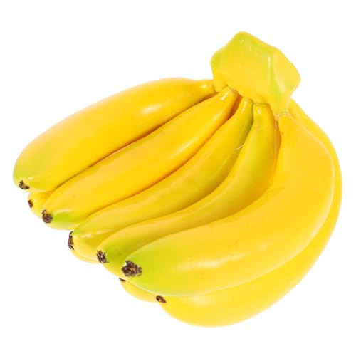 DECHOUS Simulierte Banane Obstmodell Künstliche Banane Dekoratives Künstliches Obst Gefälschte Banane Künstliche Frucht Simuliertes Obst Kunstobst Aus Der Küche Bananenstütze Plastik DECHOUS Simulierte Banane Obstmodell Künstliche Banane Dekoratives Künstliches Obst Gefälschte Banane Künstliche Frucht Simuliertes Obst Kunstobst Aus Der Küche Bananenstütze Plastik von DECHOUS