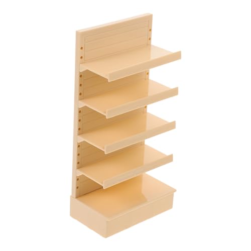 DECHOUS Spielzeugregal Mini Puppenhauszubehör klein Puppenständer Regale für Puppenhäuser kinderzimmermöbel deko Puppenhaus Regalständer Puppenhausmöbel Requisiten Abs Beige DECHOUS Spielzeugregal Mini Puppenhauszubehör klein Puppenständer Regale für Puppenhäuser kinderzimmermöbel deko Puppenhaus Regalständer Puppenhausmöbel Requisiten Abs Beige von DECHOUS