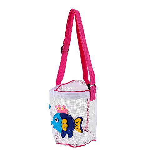 DECHOUS Spielzeugtasche Mesh-Muscheltasche Strandtasche für Handtasche sandspielzeug spielsachen kinderspielzeug Mesh-Strand-Muscheltasche Strand-Muscheltasche mit Reißverschluss PVC Rosa DECHOUS Spielzeugtasche Mesh-Muscheltasche Strandtasche für Handtasche sandspielzeug spielsachen kinderspielzeug Mesh-Strand-Muscheltasche Strand-Muscheltasche mit Reißverschluss PVC Rosa von DECHOUS