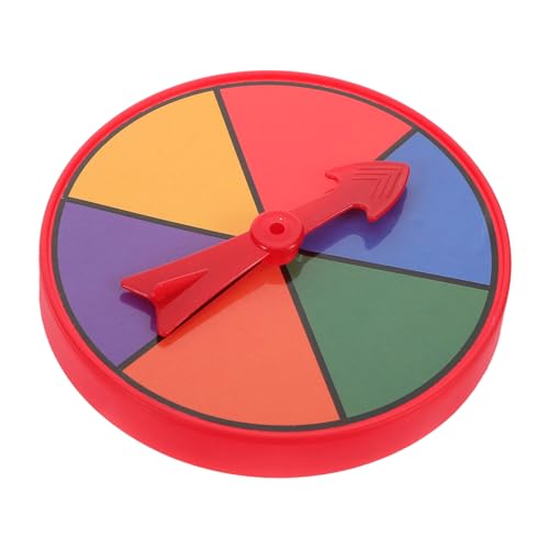 DECHOUS Spinnrad Aus Kunststoff Für Kinder, Schreibtischspielzeug, Tischspiel, Verbessert Die Hand-Augen-koordination, Kreativ Und Unterhaltsam Für Familientreffen, 10 cm von DECHOUS