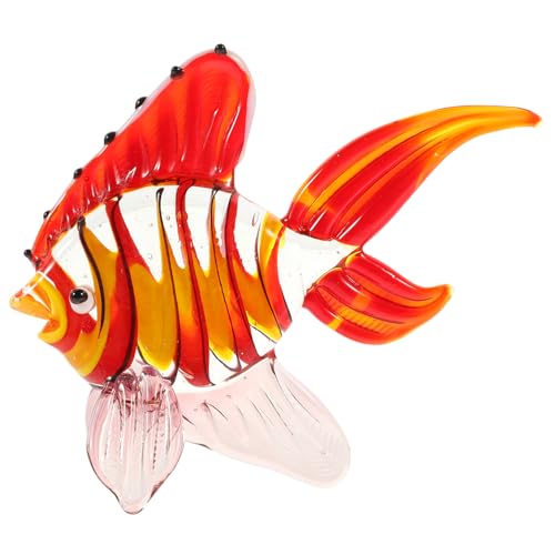 DECHOUS Stained Glass Fischfigurine Kreatives Deko Element Für Wohnzimmer Büro Und Aquarium Handgefertigtes Glasornament Ideal Als Oder Zur Verschönerung Ihrer Einrichtung DECHOUS Stained Glass Fischfigurine Kreatives Deko Element Für Wohnzimmer Büro Und Aquarium Handgefertigtes Glasornament Ideal Als Oder Zur Verschönerung Ihrer Einrichtung von DECHOUS