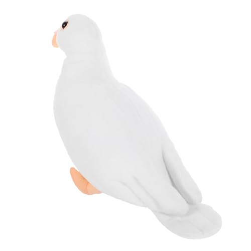 DECHOUS Taubenpuppe Simulation Taube Tauben-plüschtier Plüsch-tauben-stofftier Realistische Taubenornamente Süßes Taubenspielzeug Plüsch Sittich Puppe Weiß Pp Baumwolle DECHOUS Taubenpuppe Simulation Taube Tauben-plüschtier Plüsch-tauben-stofftier Realistische Taubenornamente Süßes Taubenspielzeug Plüsch Sittich Puppe Weiß Pp Baumwolle von DECHOUS