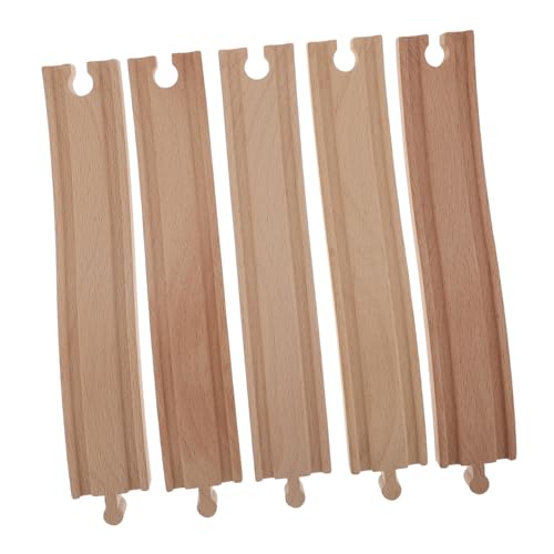 DECHOUS Teiliges Holzschienen Zubehörset für Einfach zu Montierendes Kreatives Pädagogisches Eisenbahnspielzeug Langlebige Holzelemente für Streckengestaltung und Spielspaß DECHOUS Teiliges Holzschienen Zubehörset für Einfach zu Montierendes Kreatives Pädagogisches Eisenbahnspielzeug Langlebige Holzelemente für Streckengestaltung und Spielspaß von DECHOUS