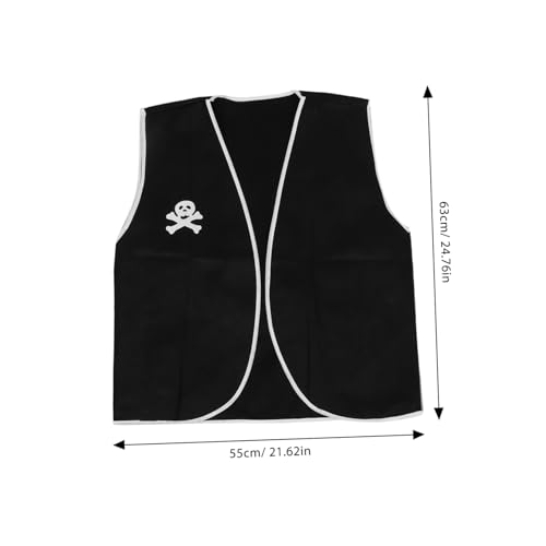 DECHOUS Teiliges Piratenkostüm für Erwachsene und Weste Piratenhut und Piratenhaken für Halloween Karneval Cosplay und Partys Authentisches Piratenzubehör für Festliche Auftritte DECHOUS Teiliges Piratenkostüm für Erwachsene und Weste Piratenhut und Piratenhaken für Halloween Karneval Cosplay und Partys Authentisches Piratenzubehör für Festliche Auftritte von DECHOUS
