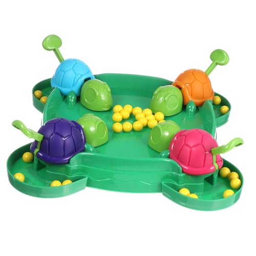 DECHOUS Tortoisenspiel für Bunten Bohnen Robustes Stoßfestes Brettspiel für Kleinkinder Interaktives Intelligentes Gesellschaftsspiel mit Lustiger Schildkrötenfigur Spieler DECHOUS Tortoisenspiel für Bunten Bohnen Robustes Stoßfestes Brettspiel für Kleinkinder Interaktives Intelligentes Gesellschaftsspiel mit Lustiger Schildkrötenfigur Spieler von DECHOUS