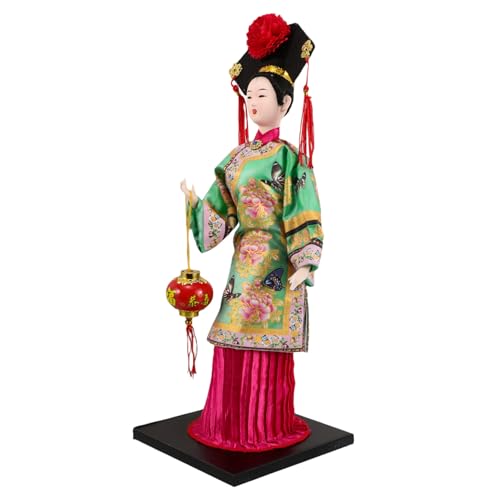 DECHOUS Traditionelle Kleidungpuppen basteln Stoffpuppen -Ornamente im chinesischen Stil traditionelles chinesisches Sammlerstück Handwerkspuppenfigur Mondneujahrspuppe Polyester Green DECHOUS Traditionelle Kleidungpuppen basteln Stoffpuppen -Ornamente im chinesischen Stil traditionelles chinesisches Sammlerstück Handwerkspuppenfigur Mondneujahrspuppe Polyester Green von DECHOUS