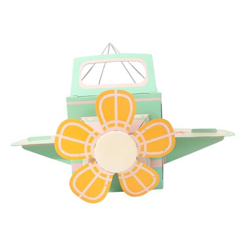 DECHOUS Tragbares Flugzeugspielzeug Mini Kartonbausätze Kinderdrohne Babyspielzeug Tragbares DIY Spielzeugflugzeug Kleinkind Flugzeugkostüm Kleinkind Tragbares Flugzeugkostüm von DECHOUS