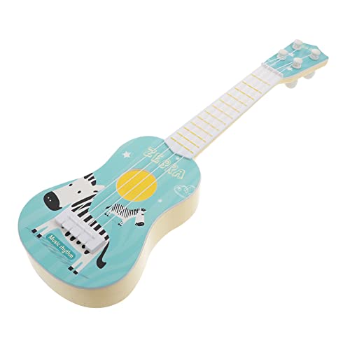 DECHOUS Ukulele Kunststoff Musikinstrument Für Anfänger Für Jungen Und Saiten Farbenfrohes Design Einführung Die Musik Für Kleine Musiker von DECHOUS