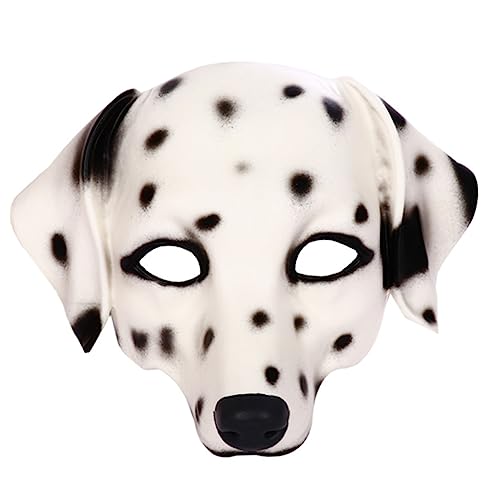 DECHOUS Unisex Cosplay Maske Weiß PU Komfortabel Langlebig Party Halloween Karneval Requisite für Erwachsene von DECHOUS
