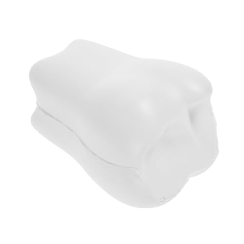 DECHOUS Zahn Reise Sensory sensorisches lustiges Zahnquetsche Pop dehnbares Zahnstressball Ball drücken Pu Weiß von DECHOUS