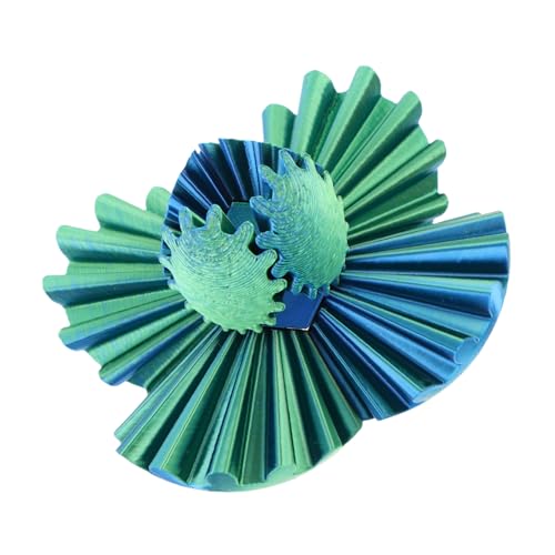 DECHOUS Zahnrad-Spinnball D Druck Entspannungsspielzeug stressabbau Neugierde anregen Multifunktionales Spiralkegel Zappelspielzeug Kugel Kugel pla von DECHOUS