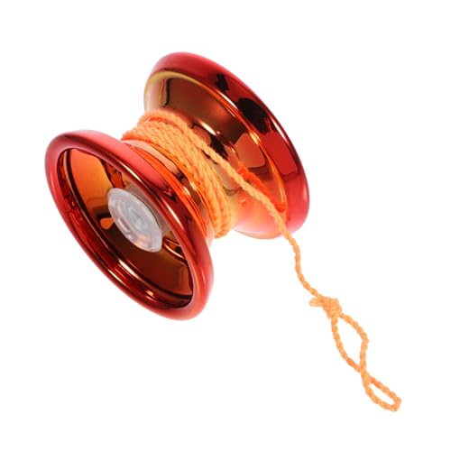 DECHOUS Zeichenfolge Jo-jo Zappelball Mini Klein Winzig Fingerball Spielzeuge Mit -bällen Chinesisch Yo Yo Ball Yo-yos Für Anfänger Yoyo- Juhu Rot Legierung von DECHOUS