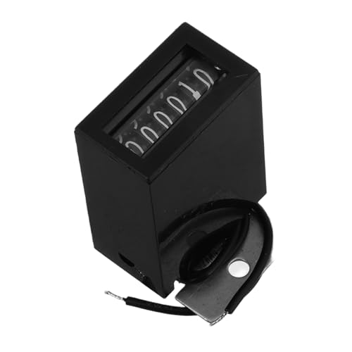 DECHOUS Zubehör Für Kranmaschinen Klickzähler Handheld-zähler Clicker-zähler Einfacher Zähler Digitaler Zeilenzähler Zubehör Für Brettspiele Handzähler Tragbarer Zähler Plastik Black von DECHOUS