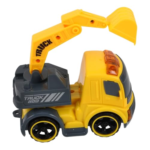DECHOUS Zurückziehen Baufahrzeug Spielset Mini Muldenkipper Kran Spielzeugauto Und Müllwagen Spielzeug Für Jungen Geburtstagsfeierbevorzugung von DECHOUS