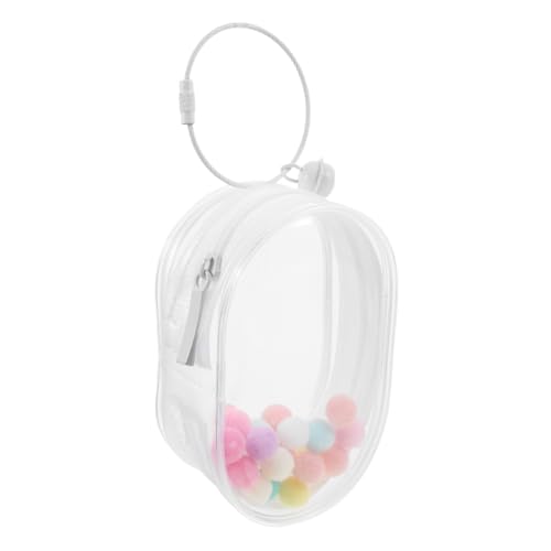 DECHOUS -lauftasche Babypuppenartikel Für Mädchen Puppenträger Spielzeugspeicherbeutel Kleine Durchsichtige Tasche Puppenspeicherung Spielzeugtaschen Zur Aufbewahrung PVC Transparent von DECHOUS