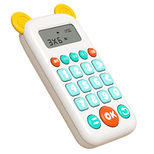 DECHOUS mündliche Rechenmaschine -Tablet taschenrechner Mathe Lernen Kinderrechner Mathe-Spiele für 8-12 Kinderspiele im Alter von 6-8 Jahren Plastik Sky-Blue von DECHOUS