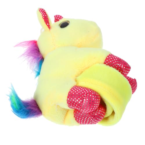 DECHOUS Kindergeburtstag Gastgeschenke Armband Kinder Üsch Einhorn Slap Band Kuschelige Tier Armbänder Für Dekorative Party Slap Bracelet Für Geburtstagsfeiern Und Anlässe von DECHOUS