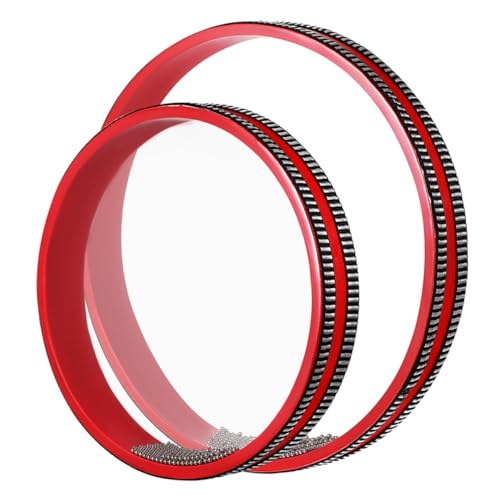 DECOMELODY 2 Stck Teiliges und Trommeln mit Metallkugeln für Beruhigende Klangspiele Pädagogisches Musikspielzeug für Musikunterricht und Familienfeiern DECOMELODY 2 Stck Teiliges und Trommeln mit Metallkugeln für Beruhigende Klangspiele Pädagogisches Musikspielzeug für Musikunterricht und Familienfeiern von DECOMELODY
