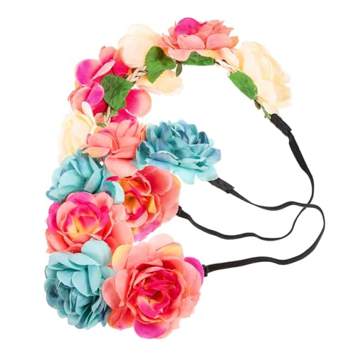 DECOMELODY 2 Stück Teiliges Elastisches Blumenhaarband mit Künstlichen Rosen Vielseitiger Kopfschmuck für Damen und Mädchen Geeignet für Hochzeiten Festivals Cosplay und Halloween Kostüme DECOMELODY 2 Stück Teiliges Elastisches Blumenhaarband mit Künstlichen Rosen Vielseitiger Kopfschmuck für Damen und Mädchen Geeignet für Hochzeiten Festivals Cosplay und Halloween Kostüme von DECOMELODY