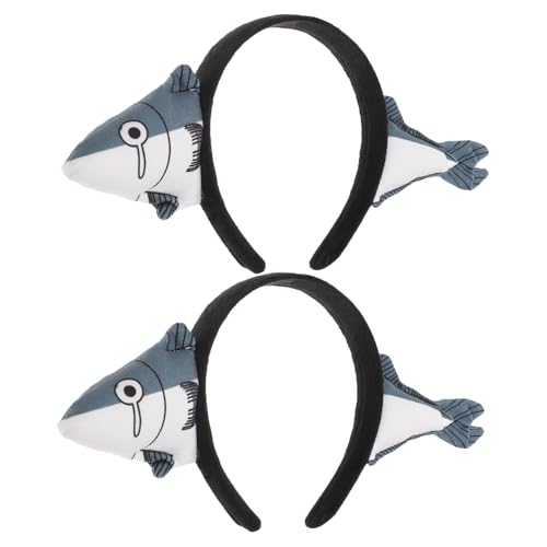 DECOMELODY 2 Stück Teiliges Lustiges Kopfband Haarreifen Cartoon Design Leichte Sichere Materialien für Cosplay Party Alltag Halloween und Geburtstagsfeiern Mädchen Jungen von DECOMELODY