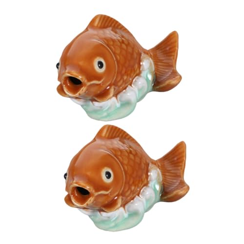 DECOMELODY 2 Stück Teiliges Toilettenschraubenabdeckungen Karpfenform Keramik Schraubenhütchen Dekorative Badezimmerdekoration Kunstvolles Design Langlebig und Einfach zu Montieren DECOMELODY 2 Stück Teiliges Toilettenschraubenabdeckungen Karpfenform Keramik Schraubenhütchen Dekorative Badezimmerdekoration Kunstvolles Design Langlebig und Einfach zu Montieren von DECOMELODY
