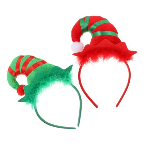 DECOMELODY 2 Stück Weihnachtliche Haarreifen mit Glocken und Design Dekorative Festival Kopfbedeckung für Erwachsene Robustes Material für Weihnachtsfeiern und Karneval DECOMELODY 2 Stück Weihnachtliche Haarreifen mit Glocken und Design Dekorative Festival Kopfbedeckung für Erwachsene Robustes Material für Weihnachtsfeiern und Karneval von DECOMELODY