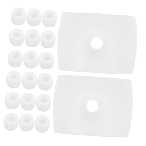 DECOMELODY 20 Stück Teiliges Foosball Table Locator Ring aus Langlebigem Kunststoff Einfache Installation ohne Spezialwerkzeug Stabile Stoppringe für Tischfußballstangen Zuverlässiger Ersatz von DECOMELODY