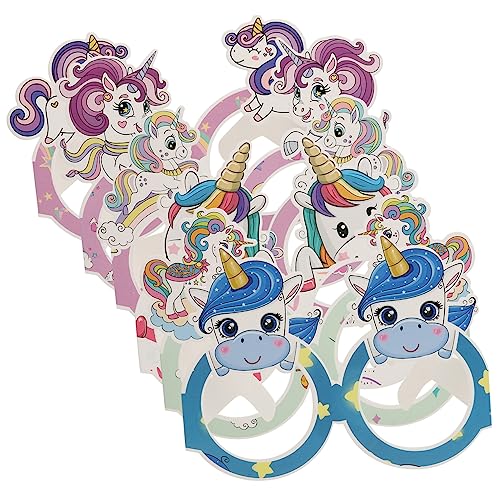 DECOMELODY 24 Paare Einhorn-brille Dekorationen Geburtstagsdekoration Geburtstagsfeierdekor Party Dekore Platte Teller Fiesta Pinata Einhorn Lutscher Einhorn Konfetti Kostüm Papier DECOMELODY 24 Paare Einhorn-brille Dekorationen Geburtstagsdekoration Geburtstagsfeierdekor Party Dekore Platte Teller Fiesta Pinata Einhorn Lutscher Einhorn Konfetti Kostüm Papier von DECOMELODY