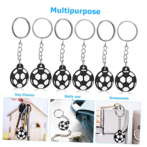 DECOMELODY 24 Stück Teiliges Fußball Schlüsselanhänger Softgummi Sport Anhänger Kreative Fußball Schlüsselringe für Rucksack Dekoration Geburtstagsgeschenk Party Mitgebsel DECOMELODY 24 Stück Teiliges Fußball Schlüsselanhänger Softgummi Sport Anhänger Kreative Fußball Schlüsselringe für Rucksack Dekoration Geburtstagsgeschenk Party Mitgebsel von DECOMELODY