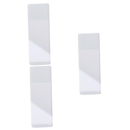DECOMELODY 3 Kisten präparierter Objektträger Mikroskop für Erwachsene Mini-Bereich präparierte Objektträger Basic microskop mikroskope microcopy Deckgläser quadratisches Deckglas Transparent von DECOMELODY
