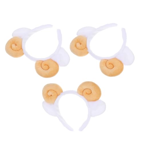 DECOMELODY 3 STÜCKE Plüsch Schafhorn Stirnband Weiches Tierkopfschmuck Haarreif für Frauen Spa Gesichtspflege Festliche Party Dekoration Niedlich und Strapazierfähig für Altersgruppen DECOMELODY 3 STÜCKE Plüsch Schafhorn Stirnband Weiches Tierkopfschmuck Haarreif für Frauen Spa Gesichtspflege Festliche Party Dekoration Niedlich und Strapazierfähig für Altersgruppen von DECOMELODY